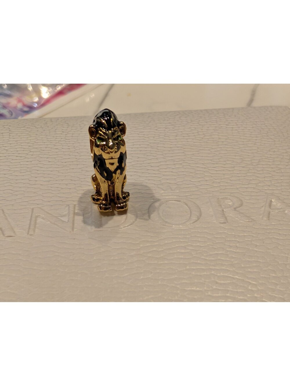 Pandora s925 ale silver charm pendant Disney lion king scar